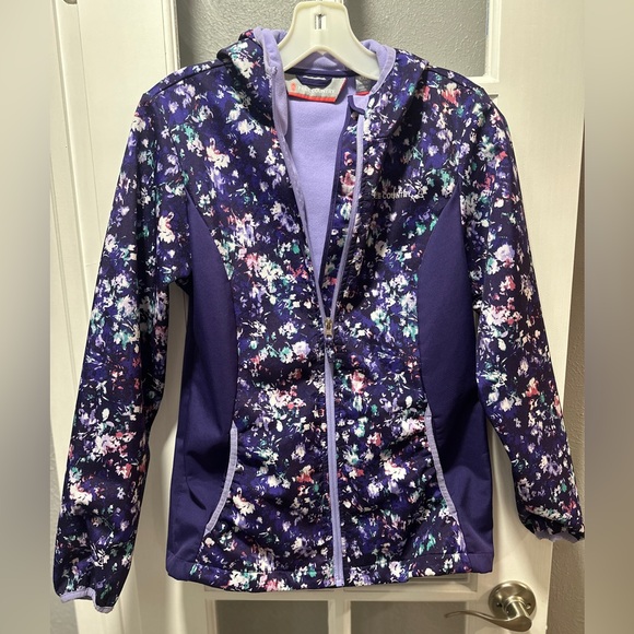 Girls Purple Free Country Coat - Picture 2 of 9